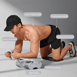 NNETM 4-Wheel Ab Roller with Elbow Support