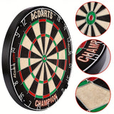 NNETM Dartboard Set Soft Head Sisal Bristle