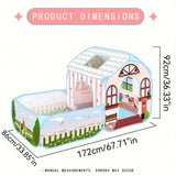 NNETM Pop-Up Kids Playhouse Indoor Outdoor Tent