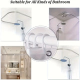 NNETM Jolly Tree-Themed Bathroom Ensemble: 4-Piece Festive Christmas Delight