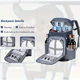 NNETM Insulated Sports Backpack 35-Can Blue