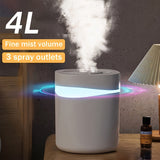 NNETM 4L USB Large Capacity Desktop Humidifier