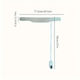 NNETM USB Rechargeable 360° Scalp Massager with Heat & Air Compression(Blue)