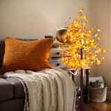 5ft Lighted LED Maple Tree, Artificial Decorative Floor Lamp Tree