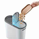 NNETM 1pc Bathroom Trash Can with Lid