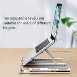 NNETM Adjustable Laptop Stand Foldable Desk Riser