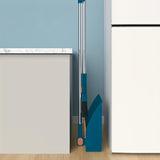 NNETM Extended Long Handle Rotatable Broom and Dustpan Set