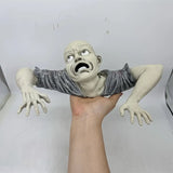 NNETM Swamp Zombie Figurine - Creepy Crawling Undead Resin Statue