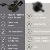 NNETM Automatic Rebound Abdominal Wheel with Elbow Pad