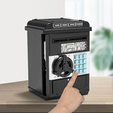 NNETM Electronic Password Piggy Bank - Fun & Secure Savings (Black)