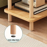 NNETM Nature-Inspired Wooden End Table