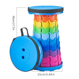 NNETM Ultimate Outdoor Adjustable Folding Stool for On-the-Go Comfort