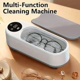 USB Rechargeable Ultrasonic Cleaner – Portable One-Touch Cleaning Machine for Jewelry, Glasses, Dentures & Watches