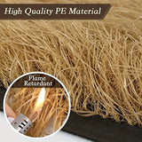 NNETM Artificial Thatch Plastic Thatch Roll - Mexican Palm Style - 100x100cm