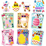 NNETM Easter Bunny Stickers Set for Egg Decorating & Crafts