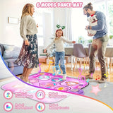 NNETM Kids LED Musical Dance Mat with 6 Game Modes