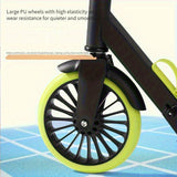 NNETM Scooter Foldable with Strap & PU Wheels