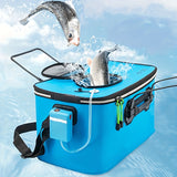 NNETM Fishing Bucket Portable Live Bait Container