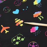 NNETM Rainbow Scratch Off Notebooks Arts and Crafts Set