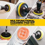 NNETM 23-Piece Drill Brush Cleaning & Polishing Kit