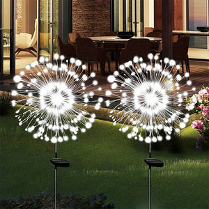 NNETM Double the Christmas Sparkle: Solar Firework Lights