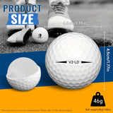 NNETM 2-Ply Golf Balls with 332 Dimples (50pcs)