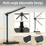 NNETM Double Head LED Desk Lamp – 50 Modes, Touch Control & Smart Memory