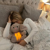 NNEOBA Breathing Teddy Bear with Music & Light