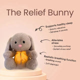 NNEOBA Breathing Teddy Bear with Music & Light