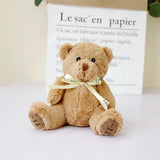NNEOBA Cute Bear Doll Plush Stuffed Toy for Kids (18cm)
