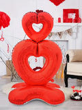 NNEOBA Heart Pedestal Foil Balloon for Weddings