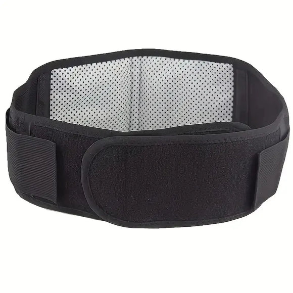 NNEOBA Adjustable Self-Heating Magnetic Therapy Waist & Back Support Belt Black