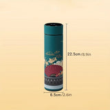 NNEOBA Retro Smart Thermal Water Bottle with Temperature Display
