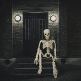 NNEOBA 90cm Glowing Skeleton Decoration with Articulated Joints