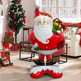 NNEOBA Extra Large Standing Santa Claus Foil Balloon