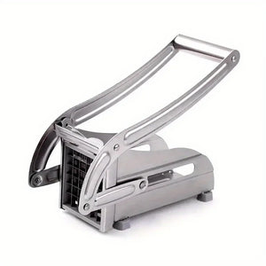 NNEOBA 1PC Stainless Steel Manual Potato Cutter – French Fry & Veggie Slicer