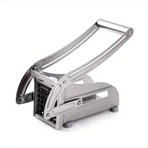 NNEOBA 1PC Stainless Steel Manual Potato Cutter – French Fry & Veggie Slicer