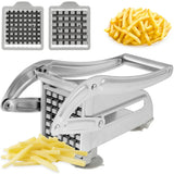 NNEOBA 1PC Stainless Steel Manual Potato Cutter – French Fry & Veggie Slicer