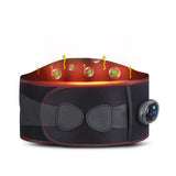 NNEOBA Electric Lumbar Heating Belt Adjustable Waist Massager Black