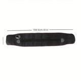 NNEOBA Electric Lumbar Heating Belt Adjustable Waist Massager Black