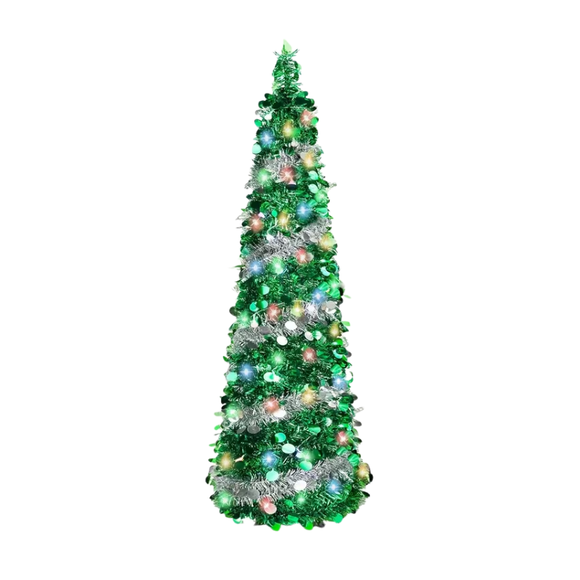 NNETM Two-Tone Foldable Christmas Tree