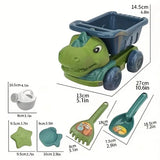 NNEOBA Dinosaur Sand Car Beach Toy Set for Kids