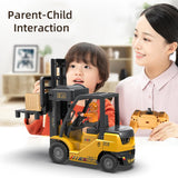 NNEOBA 2.4GHz RC Forklift Truck Engineering Vehicle for Kids