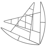 NNEOBA Witch Hat Garland Frame