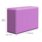 NNEOBA Yoga Building Blocks EVA Pilates Bricks (2 Pcs)