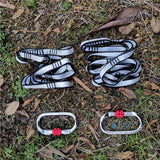 NNEOBA Daisy Chain & Carabine Yoga Extender Straps