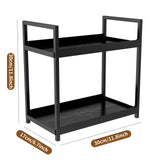 NNEOBA 2-Tier Multifunctional Countertop Storage Rack