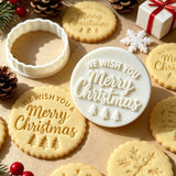 1pc Christmas Embossing Plastic Stamp Pattern Mold