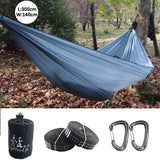NNEOBA Ultralight Outdoor Camping Nylon Hammock with Hooks