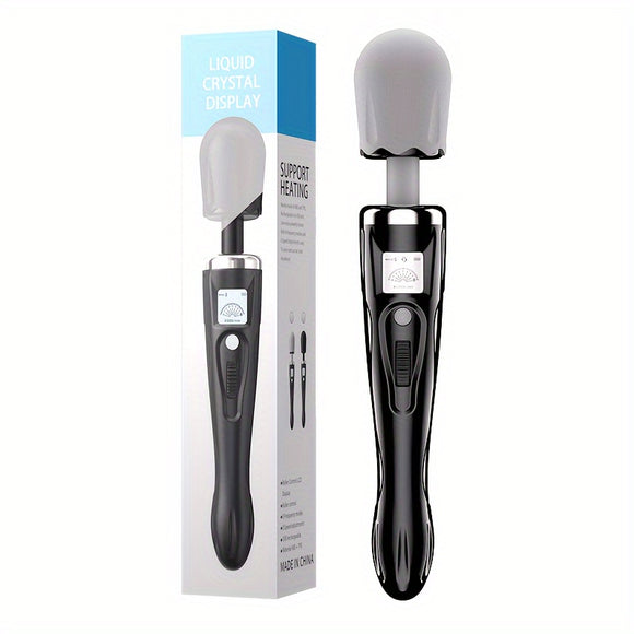 NNETM Deluxe Massage Stick – Professional Handheld Massager(Black + Gray)